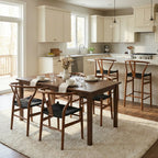 Osunba Dining Chairs – Set of 2 | Black & Espresso