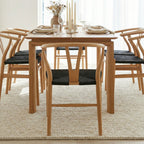 Osunba Dining Chairs – Set of 2 | Black & Natural Beech
