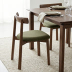 Soma Dining Chairs – Set of 2 | Olive Green