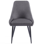 Eddy Dining Chairs – Set of 4 | Dark Grey