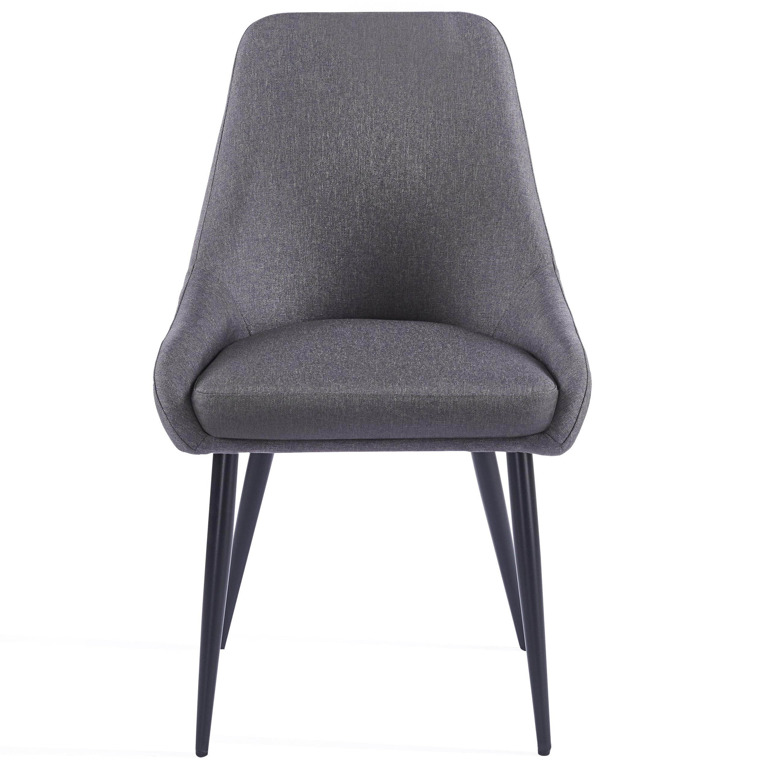 Eddy Dining Chairs – Set of 4 | Dark Grey