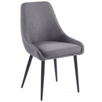Eddy Dining Chairs – Set of 4 | Dark Grey