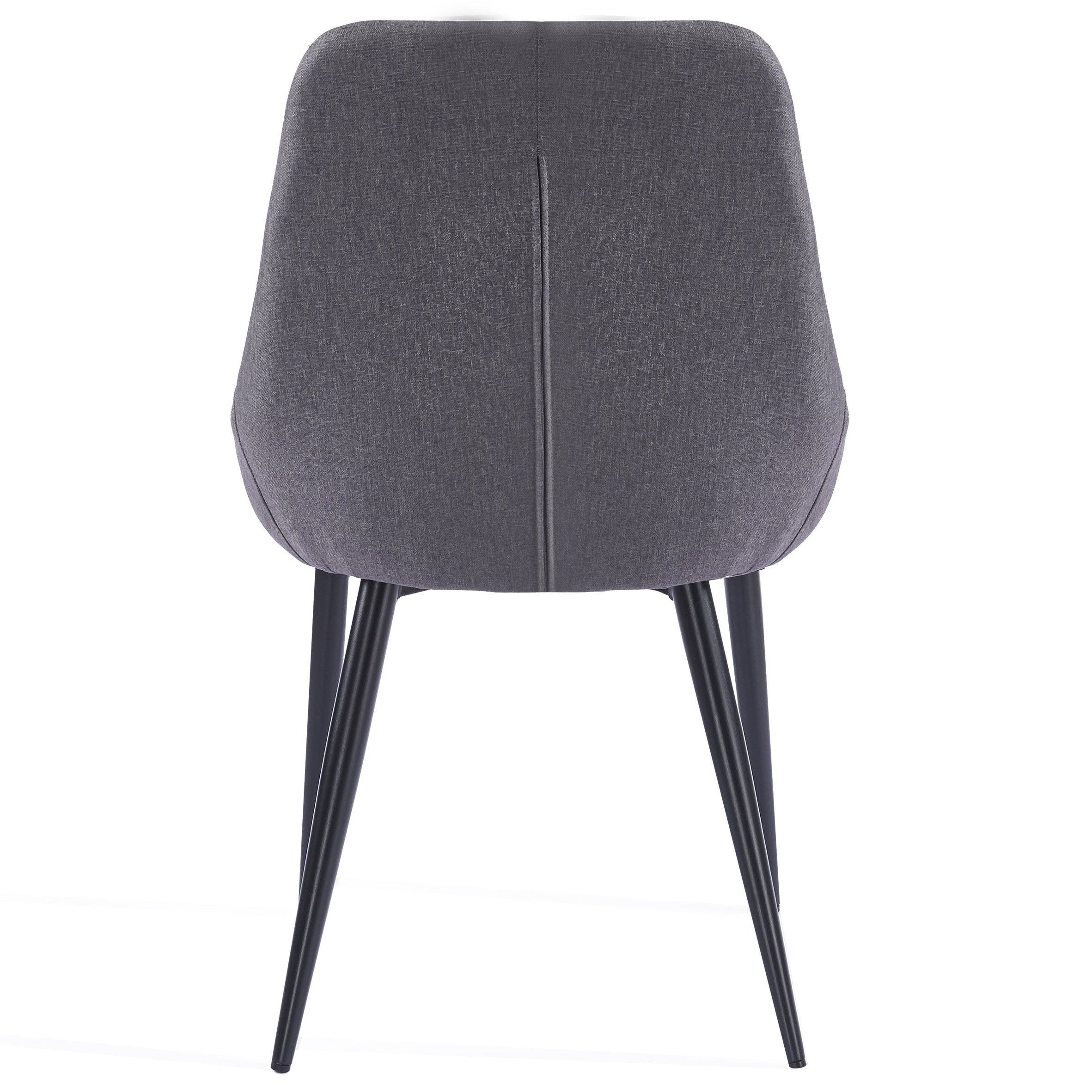 Eddy Dining Chairs – Set of 4 | Dark Grey