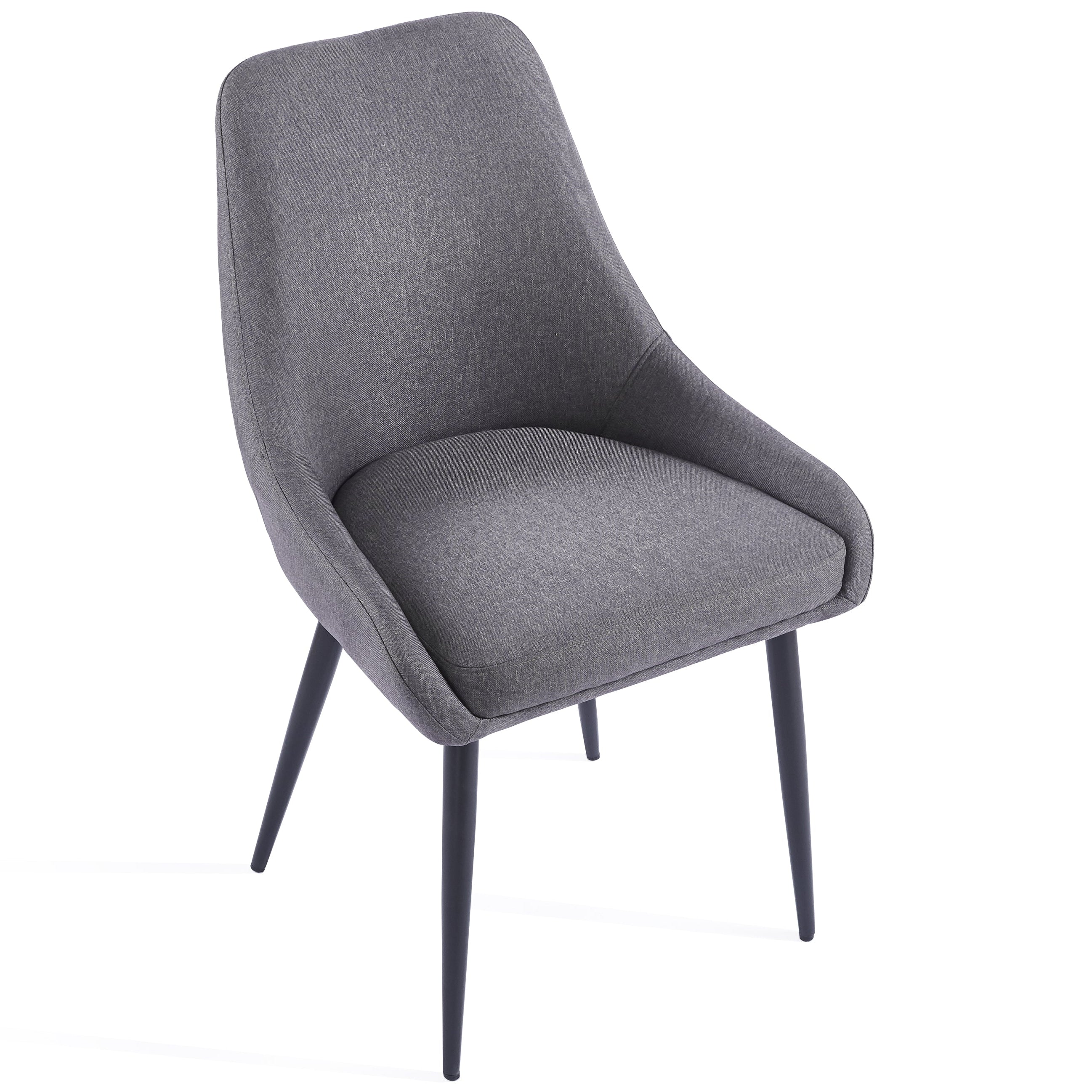 Eddy Dining Chairs – Set of 4 | Dark Grey