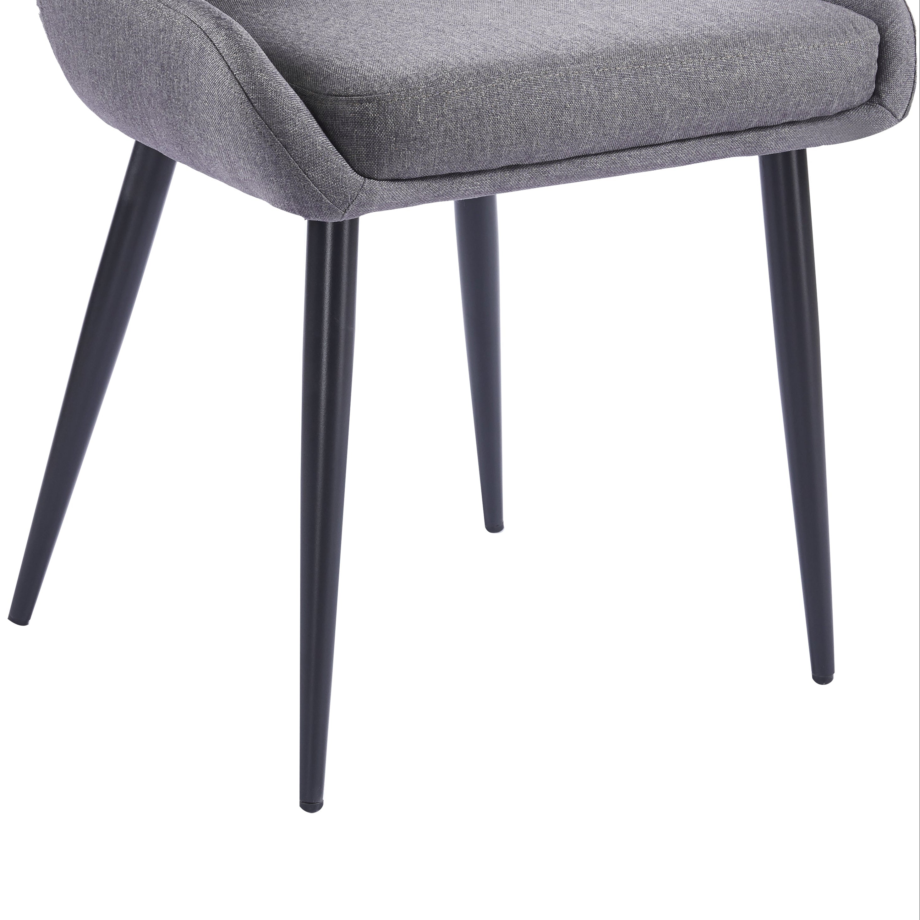 Eddy Dining Chairs – Set of 4 | Dark Grey