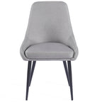 Eddy Dining Chairs – Set of 2 | Light Grey