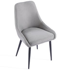 Eddy Dining Chairs – Set of 2 | Light Grey