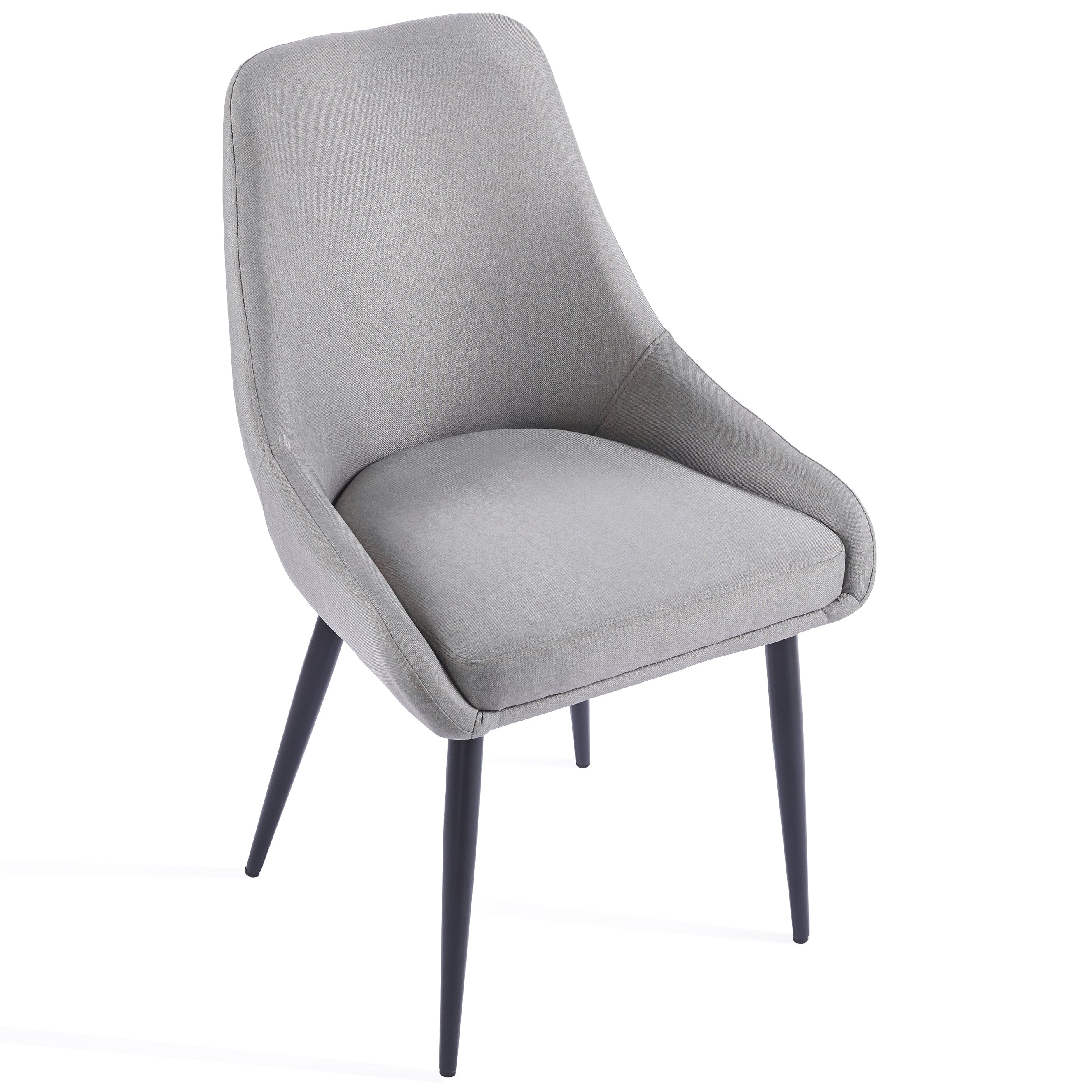 Eddy Dining Chairs – Set of 2 | Light Grey