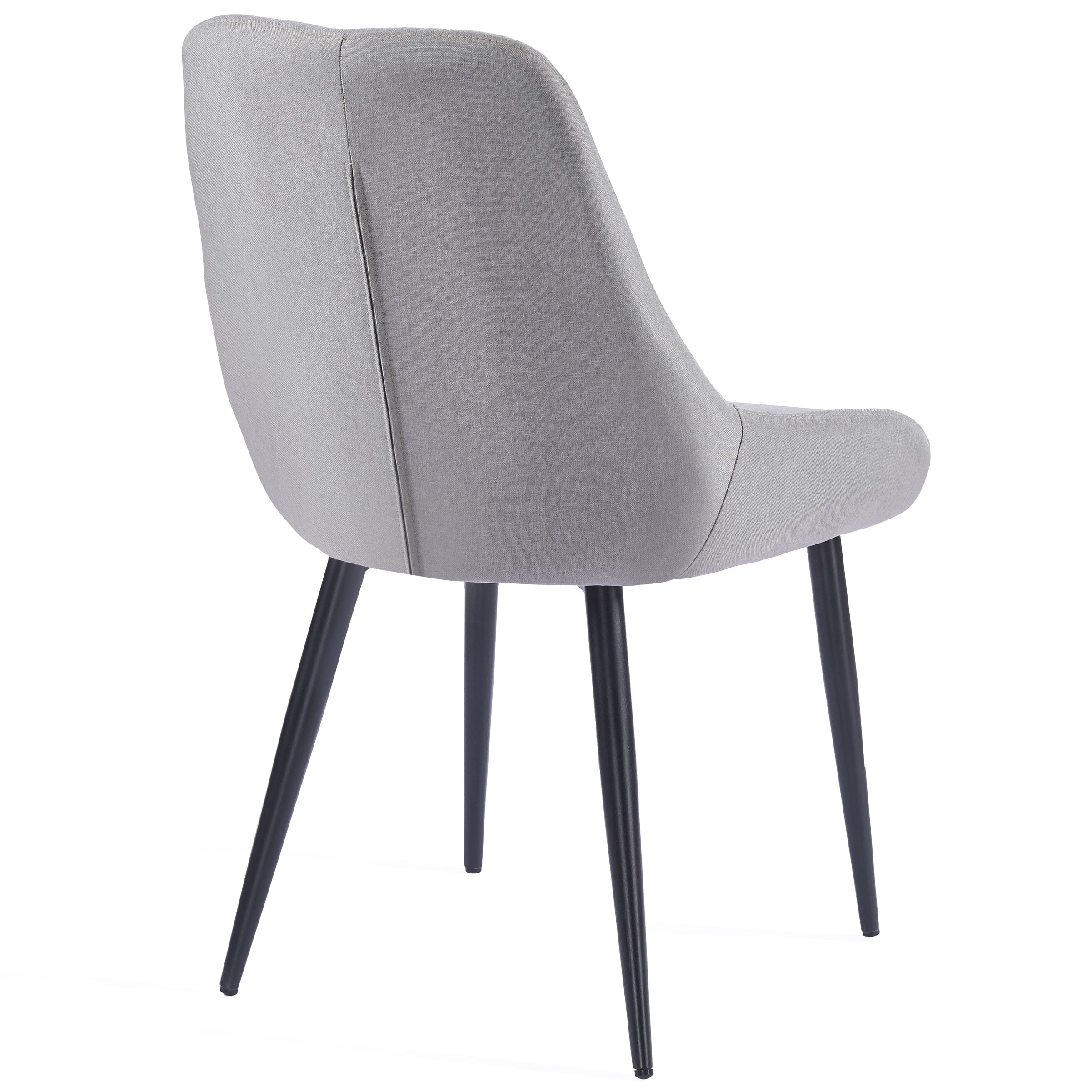Eddy Dining Chairs – Set of 2 | Light Grey