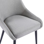 Eddy Dining Chairs – Set of 2 | Light Grey