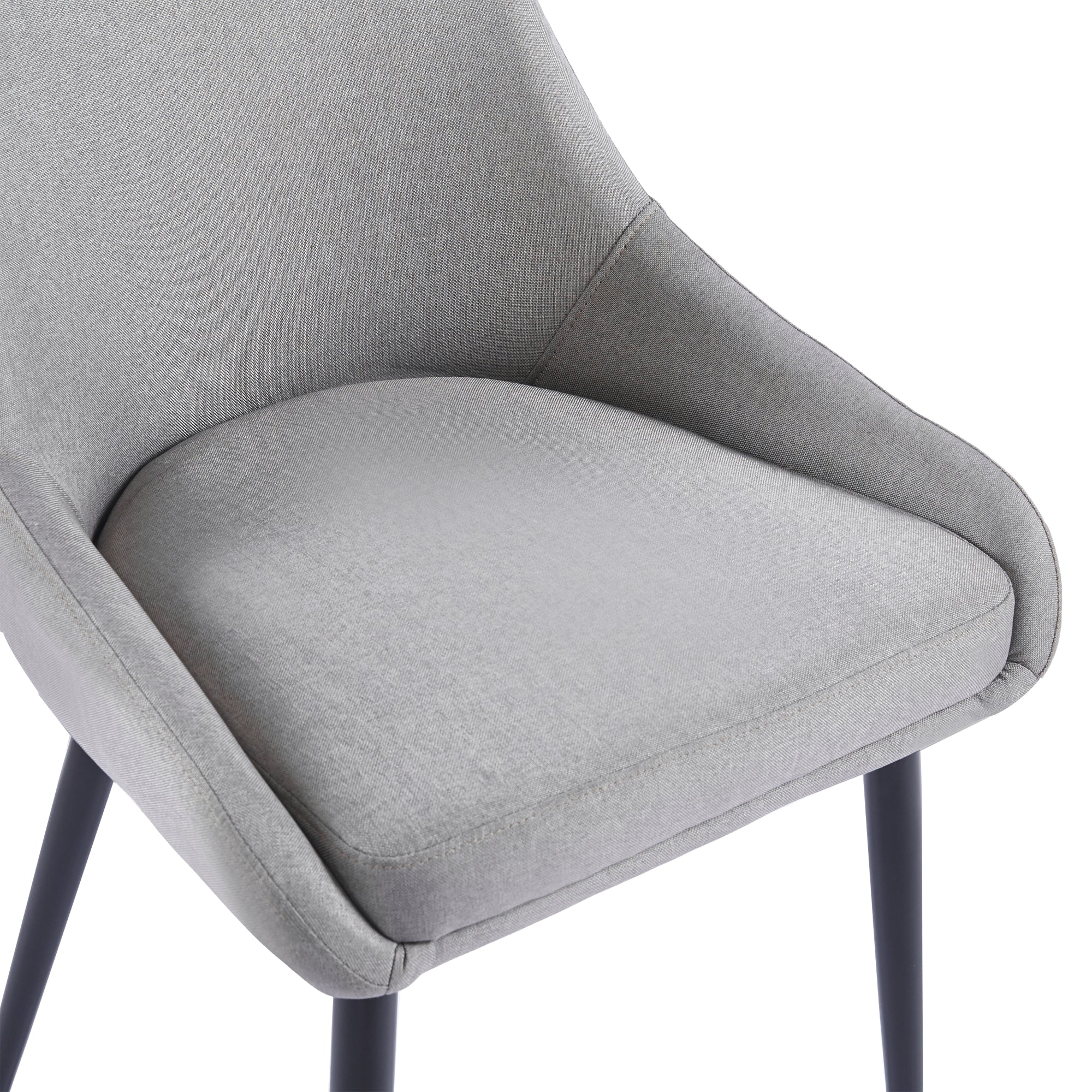 Eddy Dining Chairs – Set of 2 | Light Grey
