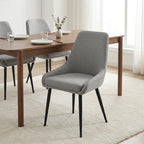 Eddy Dining Chairs – Set of 2 | Light Grey
