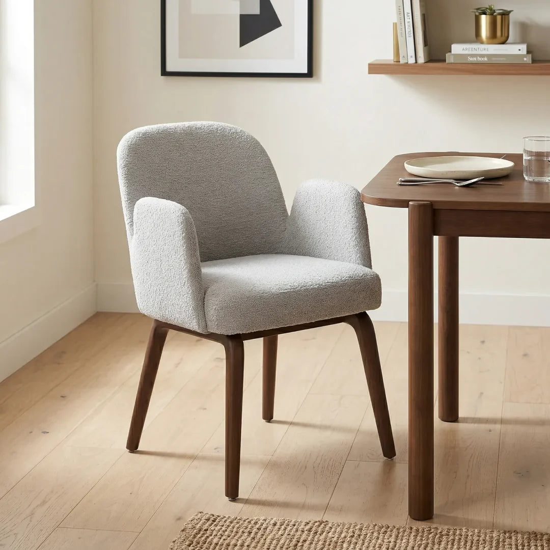 Elano Dining Chair – Light Grey