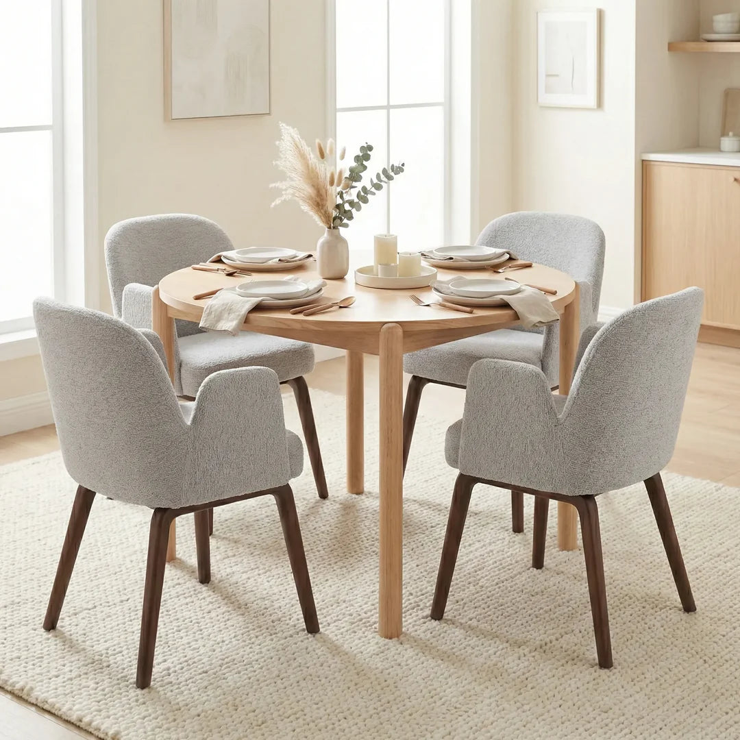 Nomi Dining Table – Round | Natural Oak