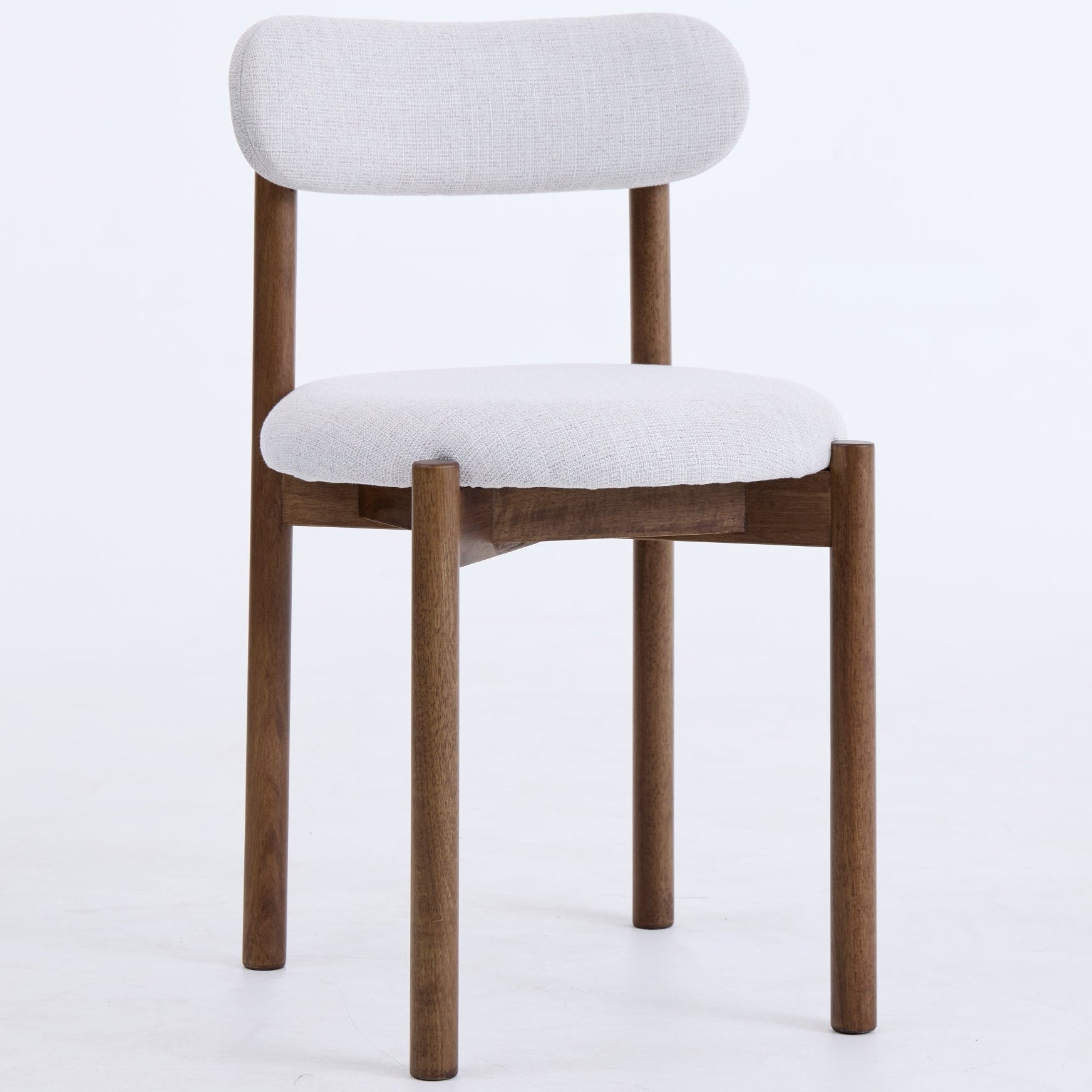 Elmora Dining Chairs – Set of 2 | Light Grey