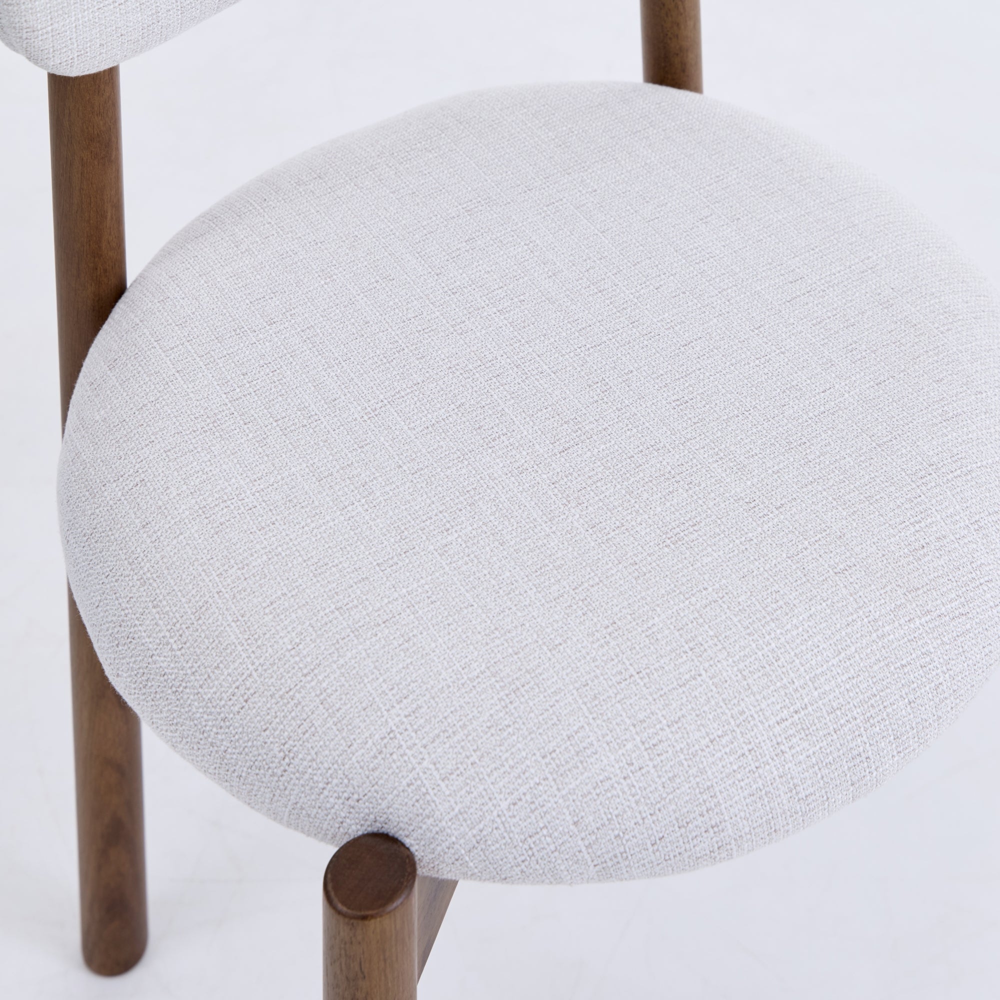 Elmora Dining Chairs – Set of 2 | Light Grey