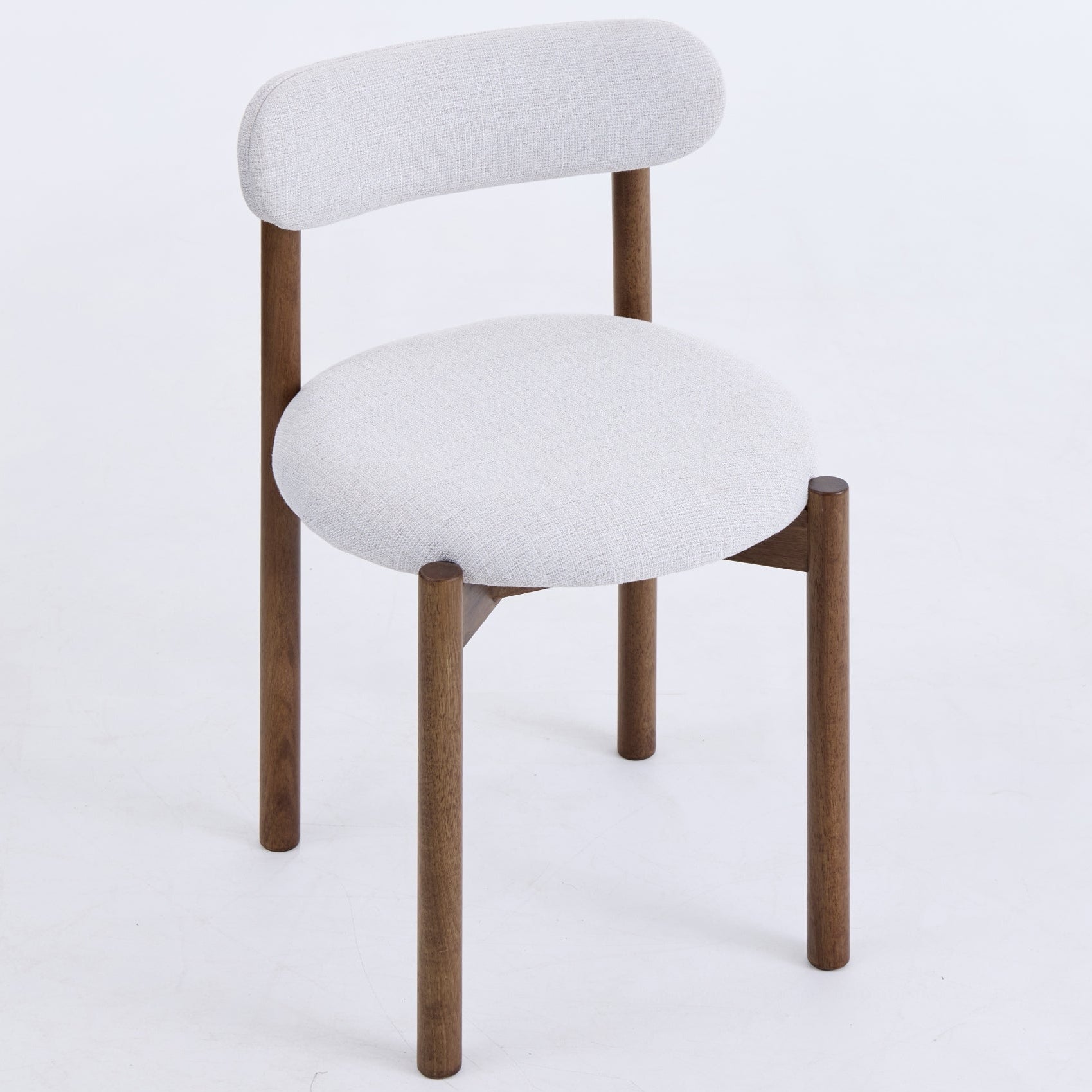 Elmora Dining Chairs – Set of 2 | Light Grey