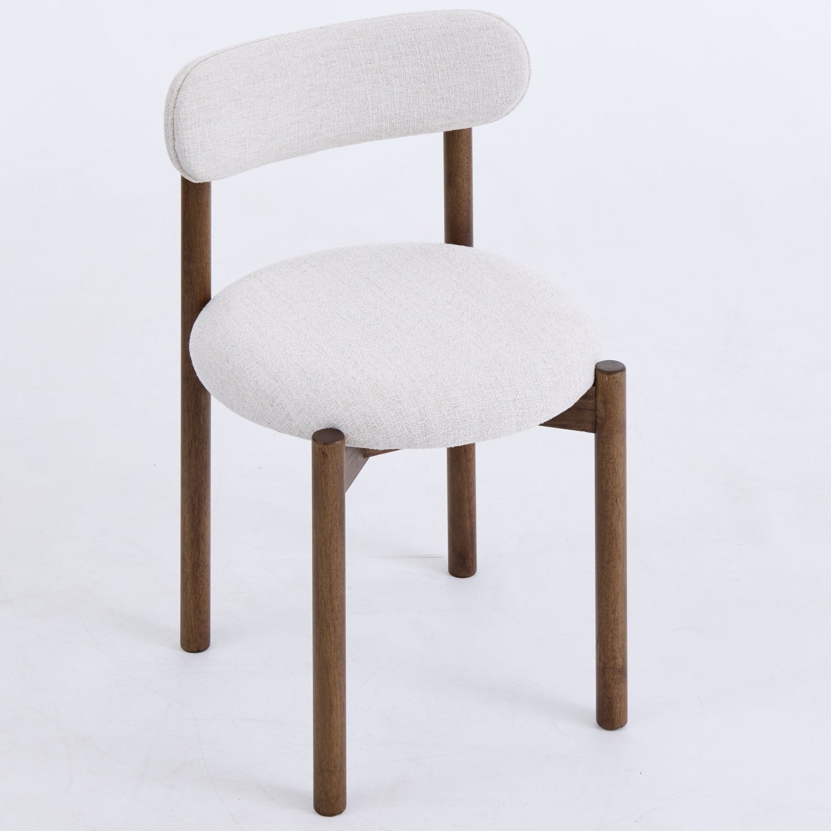 Elmora Dining Chairs – Set of 2 | Cream