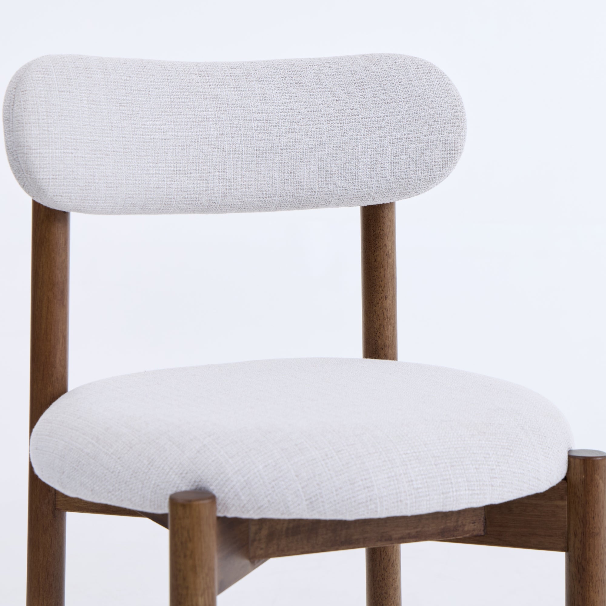 Elmora Dining Chairs – Set of 2 | Light Grey
