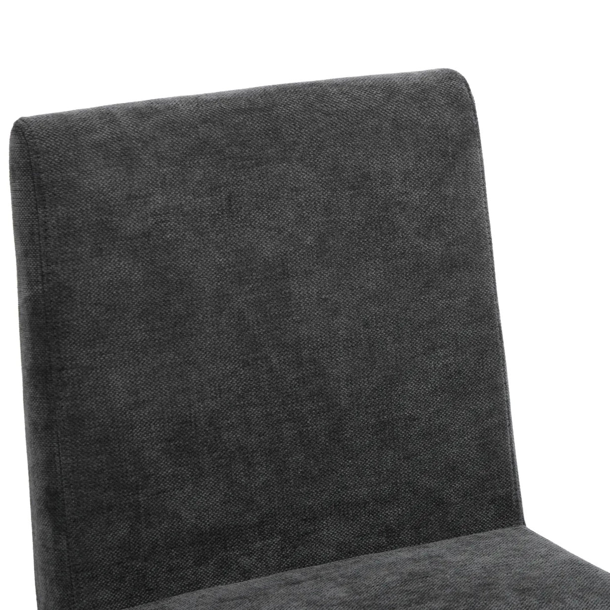 Bralan Dining Chairs – Set of 2 | Dark Grey