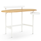 Flow  Dressing Table – Side Shelf | Natural Oak