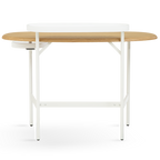 Flow  Dressing Table – Side Shelf | Natural Oak