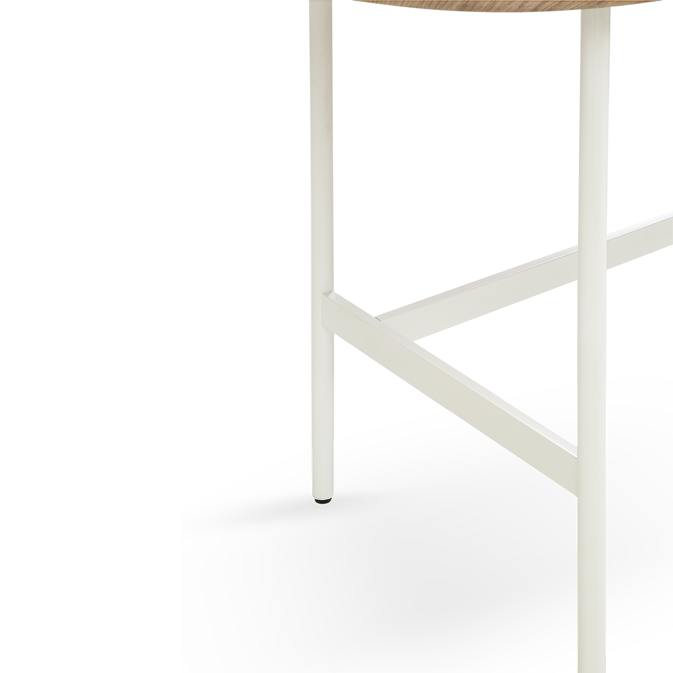 Flow  Dressing Table – Side Shelf | Natural Oak