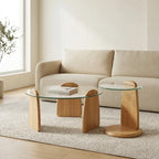 Forma Coffee Tables – Set of 2 | Natural Oak