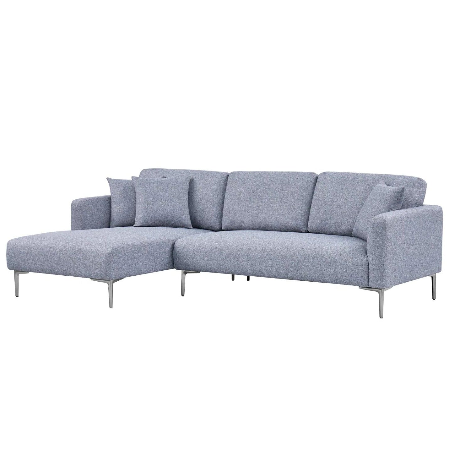 Barry Left Corner Sofa – 3 Seater | Dark Grey