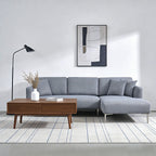 Barry Right Corner Sofa – 3 Seater | Dark Grey