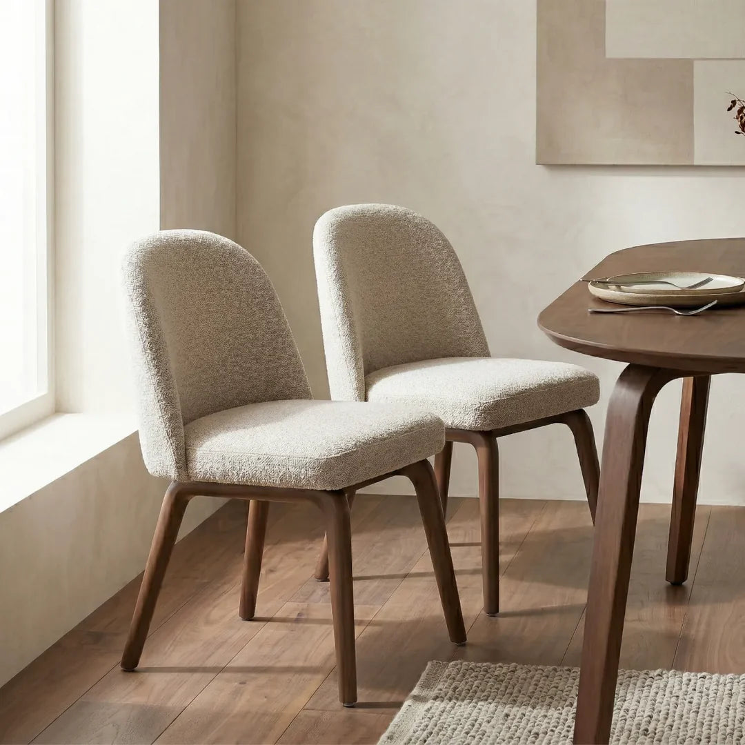 Hearthwood Dining Chairs – Set of 2 | Cream
