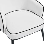 Karoll Accent Chair – Linen | Cream