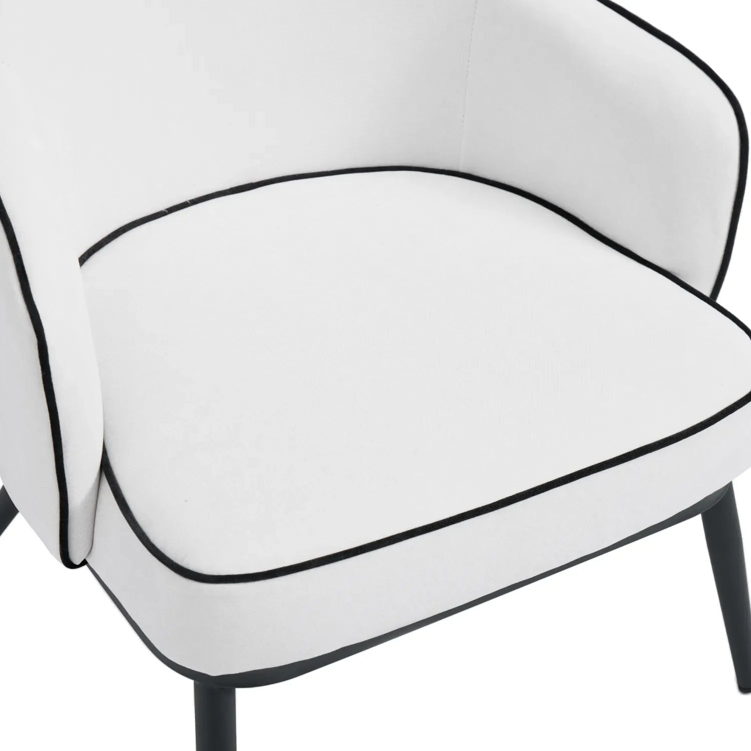 Karoll Accent Chair – Linen | Cream