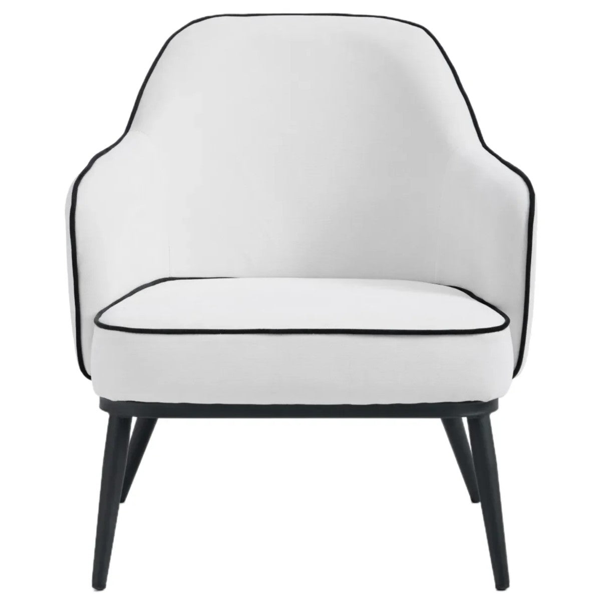 Karoll Accent Chair – Linen | Cream
