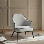 Karoll Accent Chair – Linen | Grey