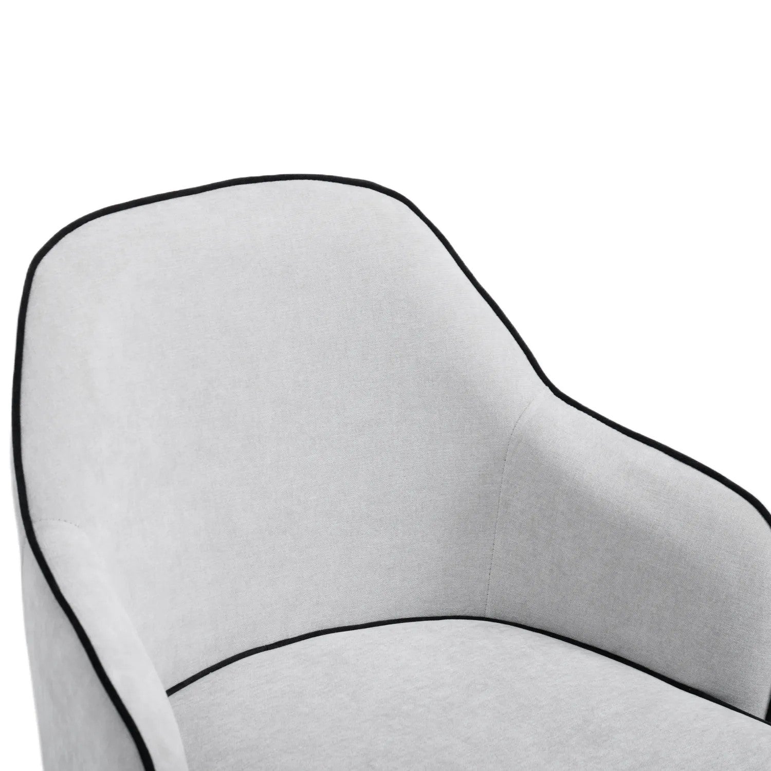 Karoll Accent Chair – Linen | Grey