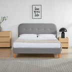 Nova Bed – Double | Grey