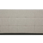 Textured gray panel with a black border on a white background