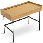 Meadow Dressing Table & Mirror – Two Drawer | Natural Oak