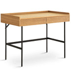 Meadow Dressing Table & Mirror – Two Drawer | Natural Oak