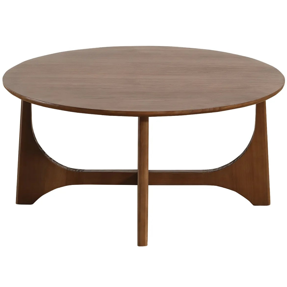 Lumi Coffee Table – Round | Walnut