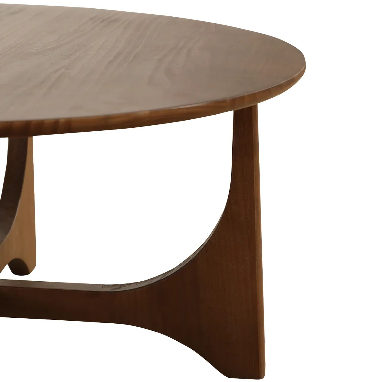 Lumi Coffee Table – Round | Walnut