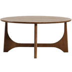 Lumi Coffee Table – Round | Walnut