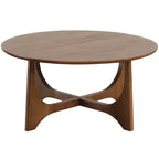 Lumi Coffee Table – Round | Walnut