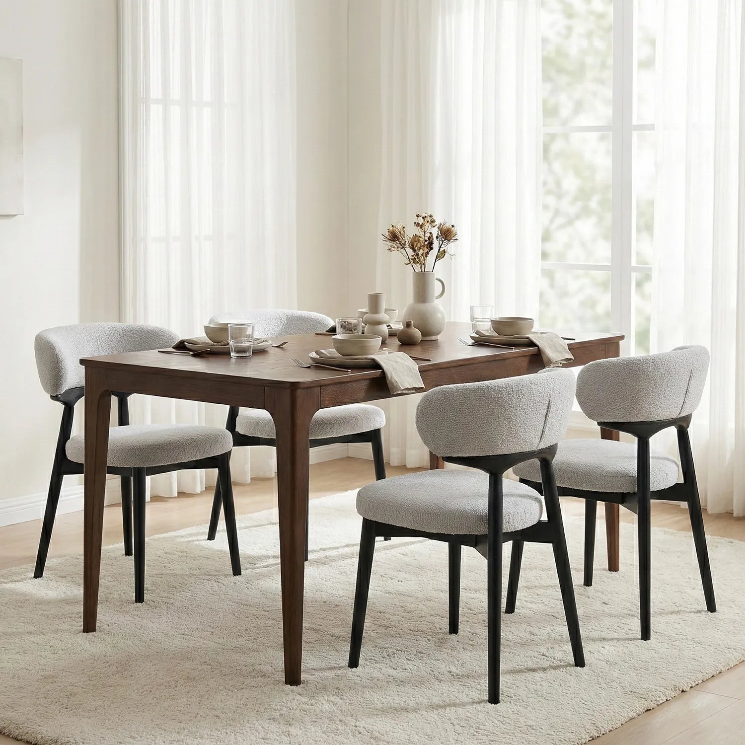 Bramble Dining Table – Rectangle | Walnut
