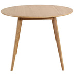 Sienna Dining Table – Round | Natural Oak
