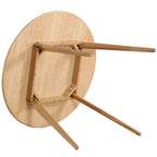 Sienna Dining Table – Round | Natural Oak