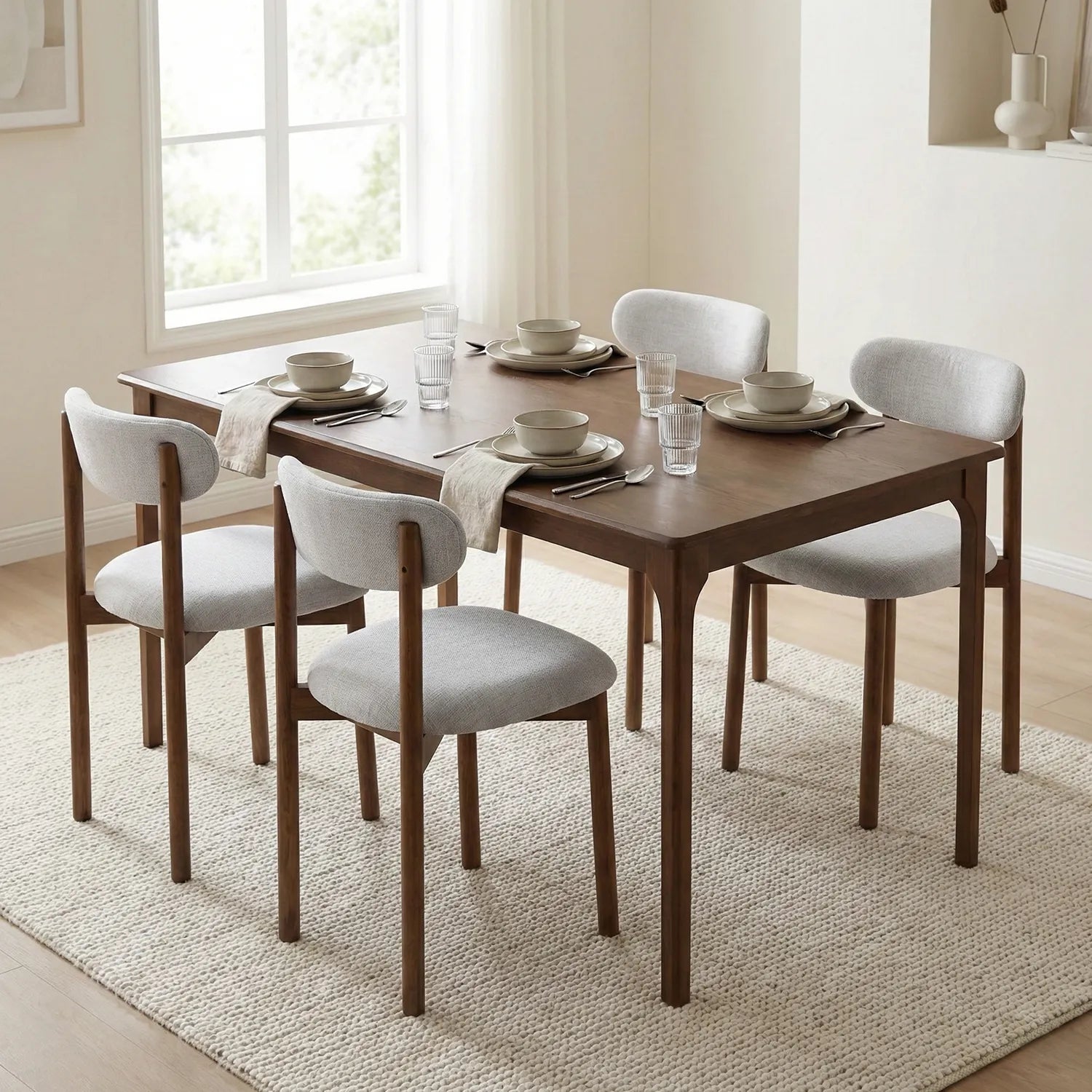 Aldridge Dining Table – Rectangle | Walnut