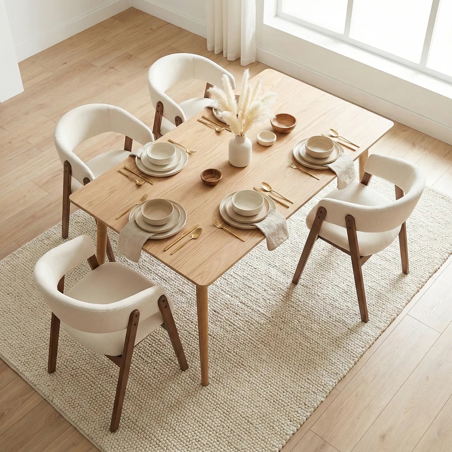 Gather Dining Table – Rectangle | Natural Oak