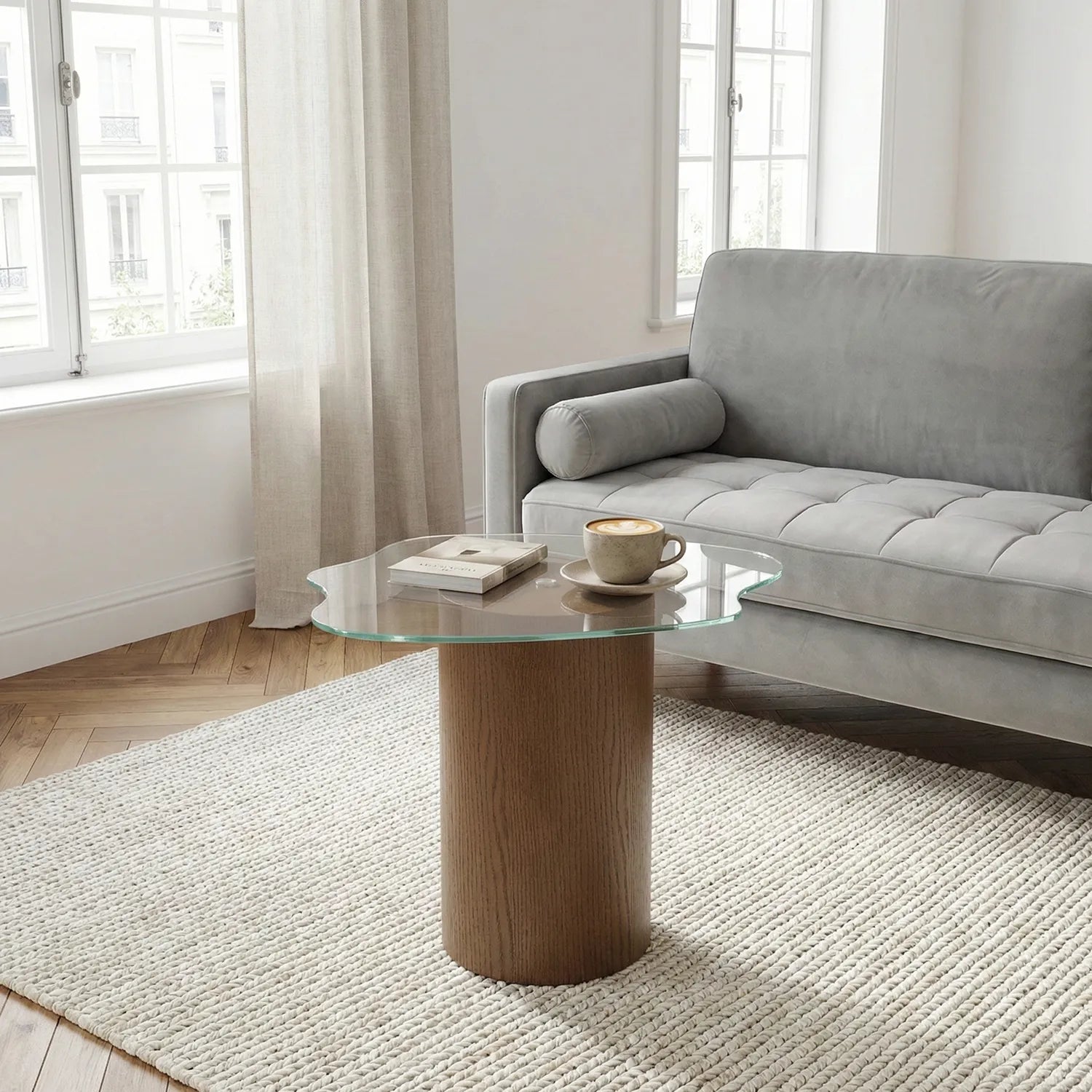 Glide Coffee Tables – Set of 2 | Walnut